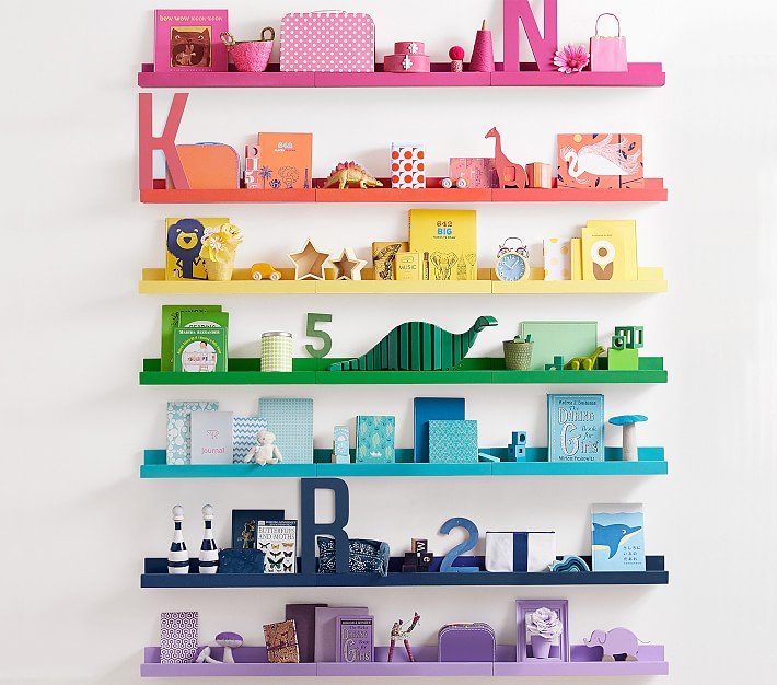 Popup Color Bedroom Lounge Living Room Organizer Floating Shelve | Not Sale FB | Waseeh Pakistan