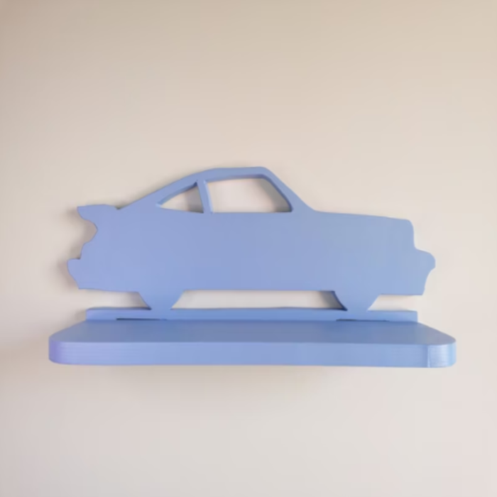 Porsche Boys Kids Bedroom Floating Organizer Shelve Decor | Furniture | Waseeh Pakistan