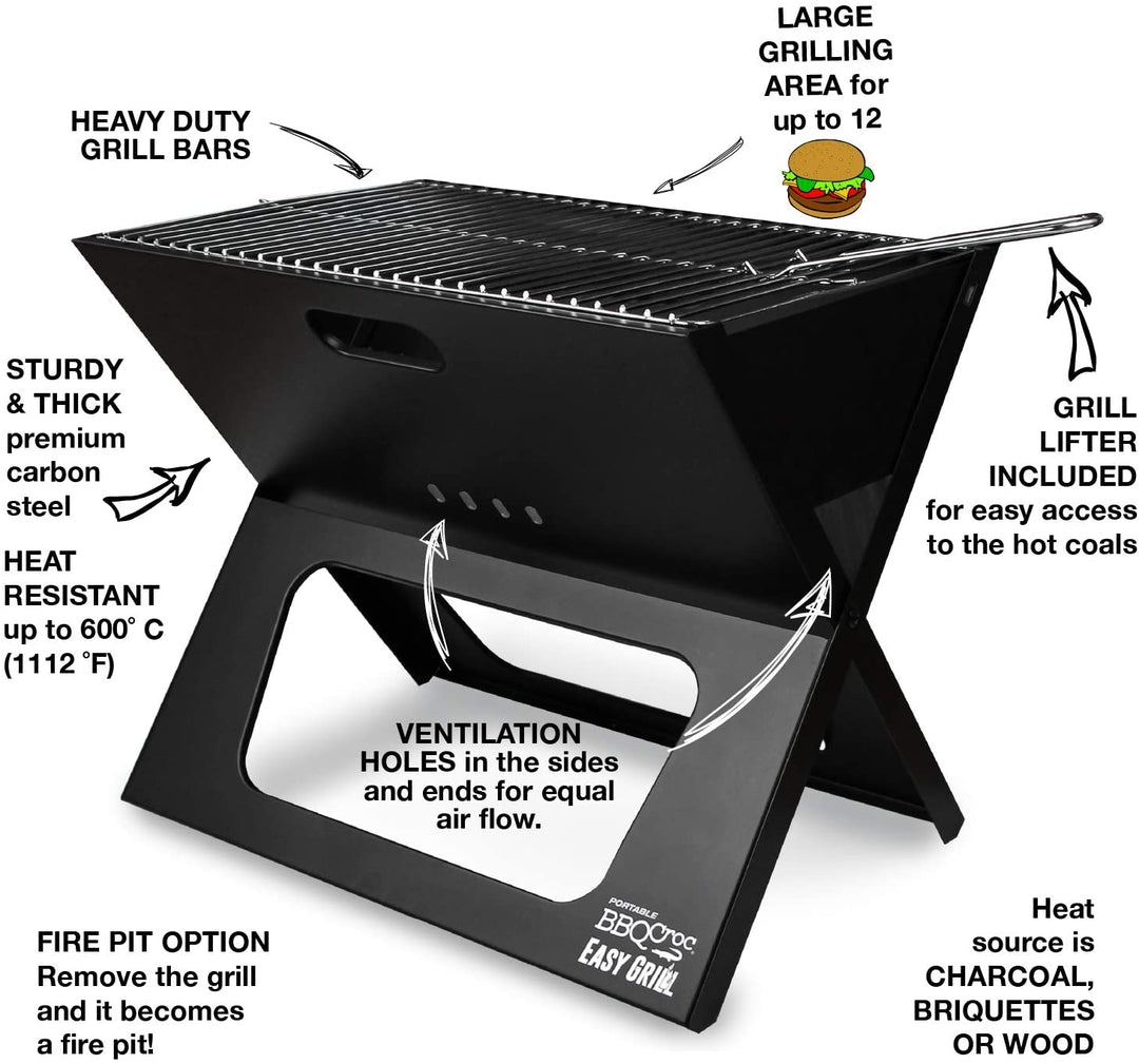 Portable BBQ Grill With Cooking Plate | kitchen item | Waseeh Pakistan