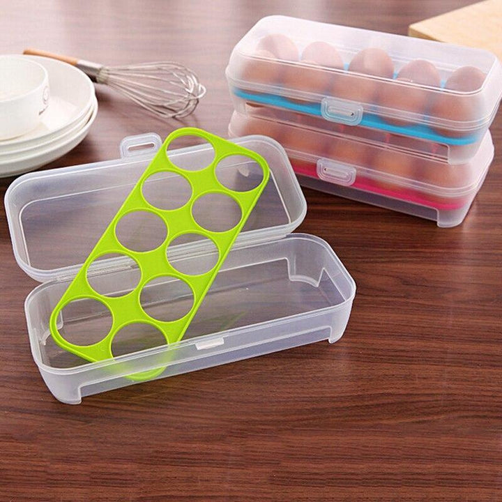 Portable Egg Storage Box (24 Grid) | kitchen item | Waseeh Pakistan