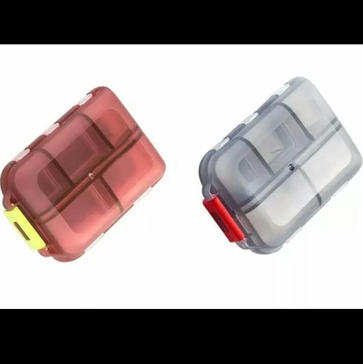 Portable Medicine Drug Pill Box (8) | Fitness | Waseeh Pakistan