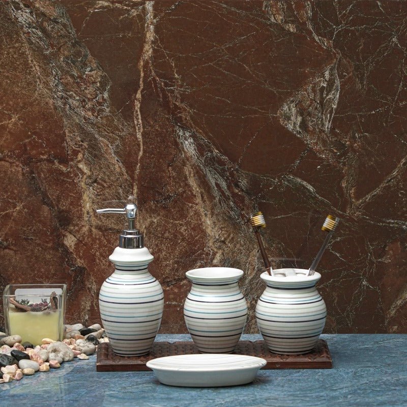 Printed Vass Bathroom Set | Home Décor | Waseeh Pakistan