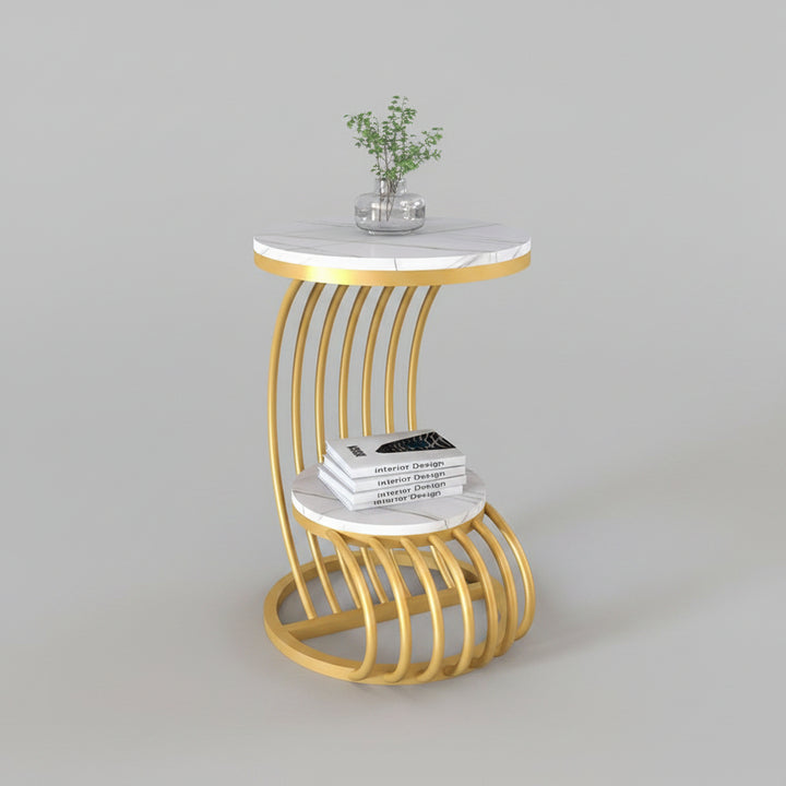 The Grandeur Bed Side Sofa End Table - waseeh.com
