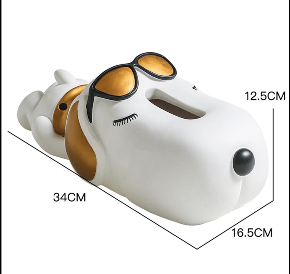 Puppy Puff Tissue Box | Home Décor | Waseeh Pakistan