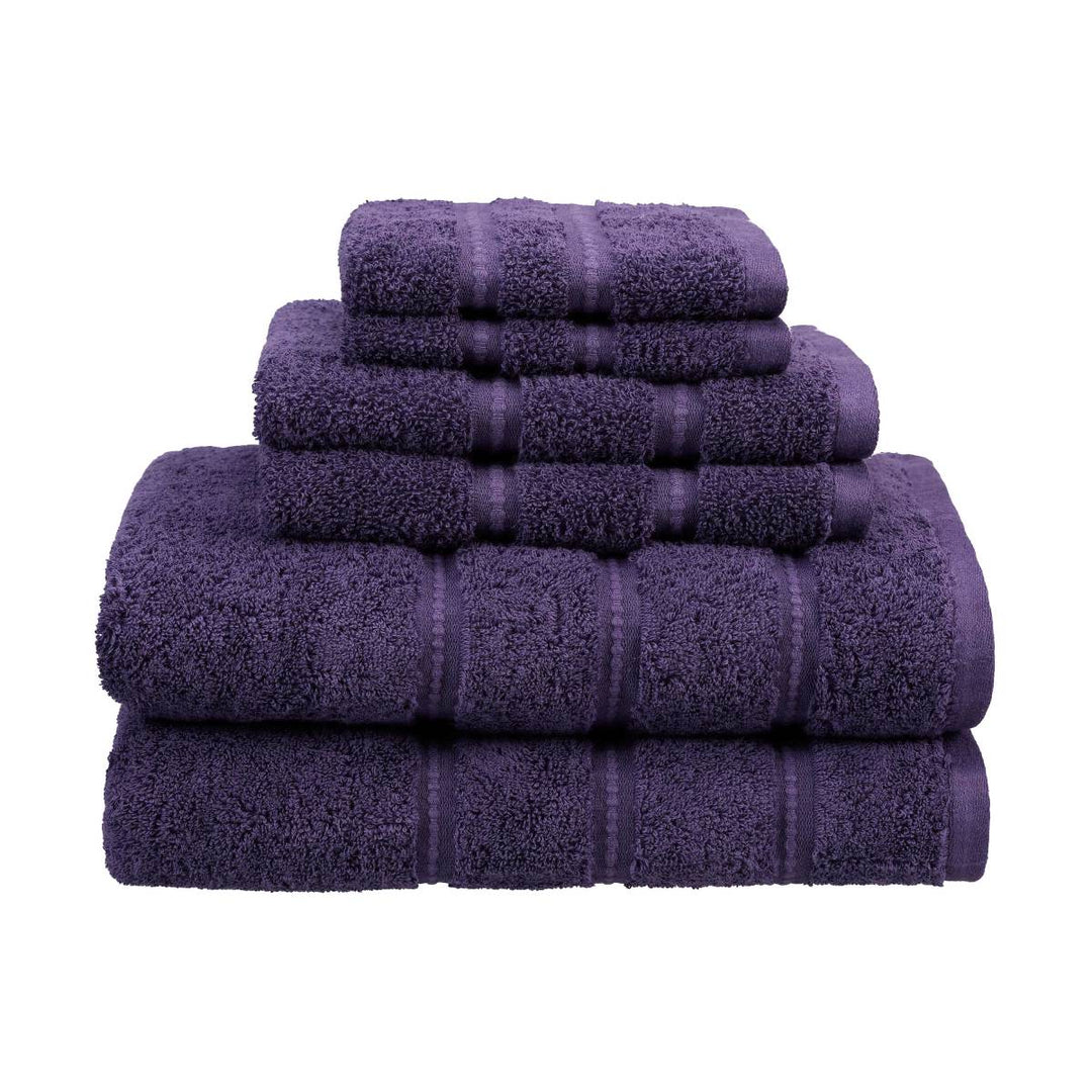 Purple Egyptian Cotton Towel | Home Décor | Waseeh Pakistan