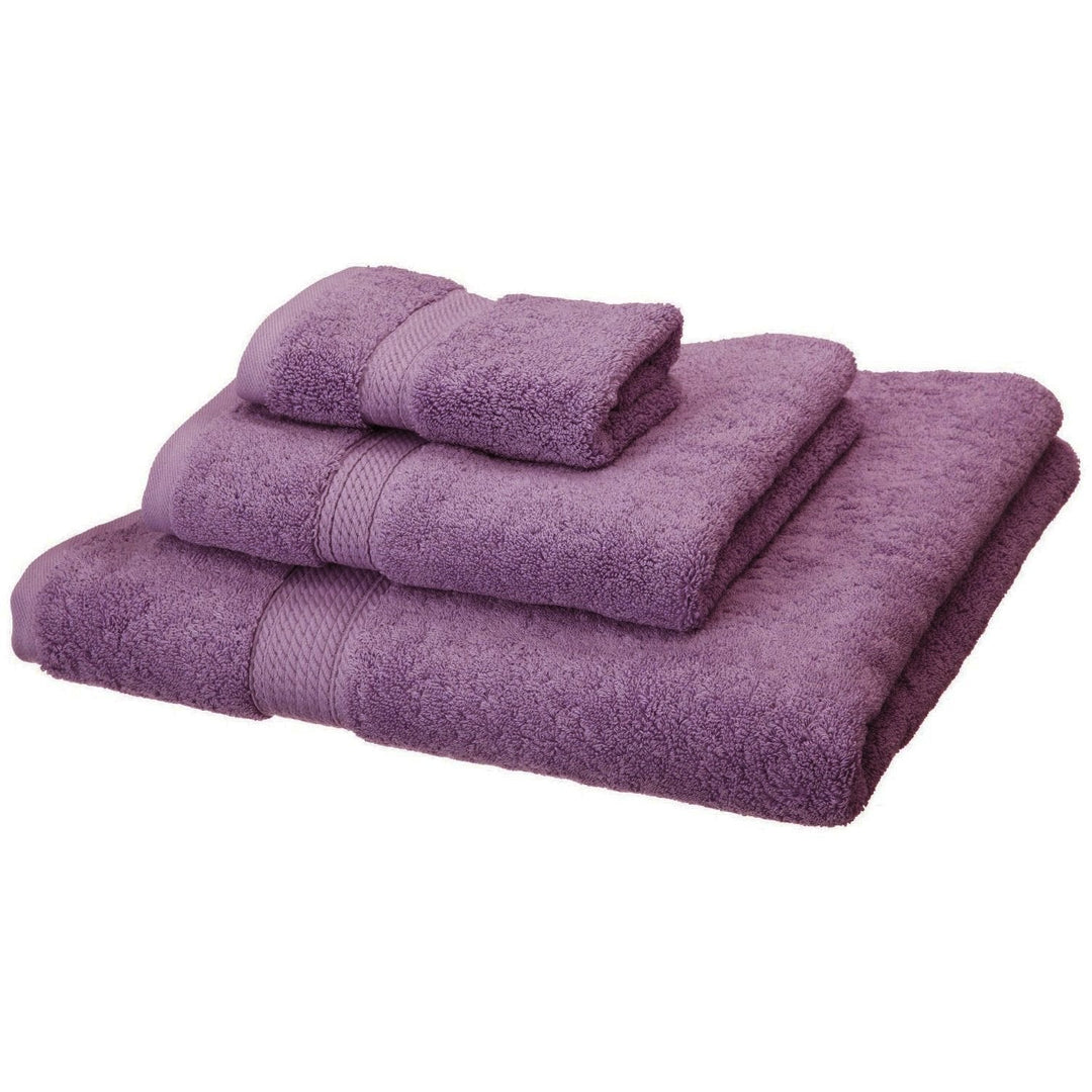 Purple Egyptian Cotton Towel - Pack of 3 | Home Décor | Waseeh Pakistan