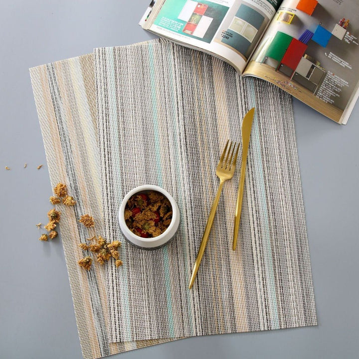 PVC Table Cloth Mat (Pack of 4) | Home Décor | Waseeh Pakistan