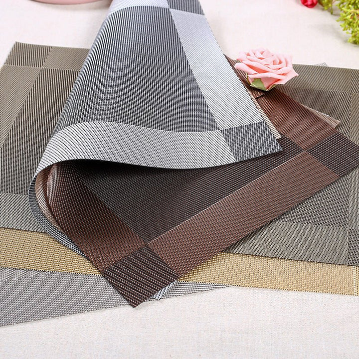PVC Table Mats Set ( Pack of 4 ) | Home Décor | Waseeh Pakistan