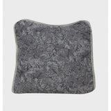 Quilted Cushion Cover Pair (Rough Grey) - waseeh.com