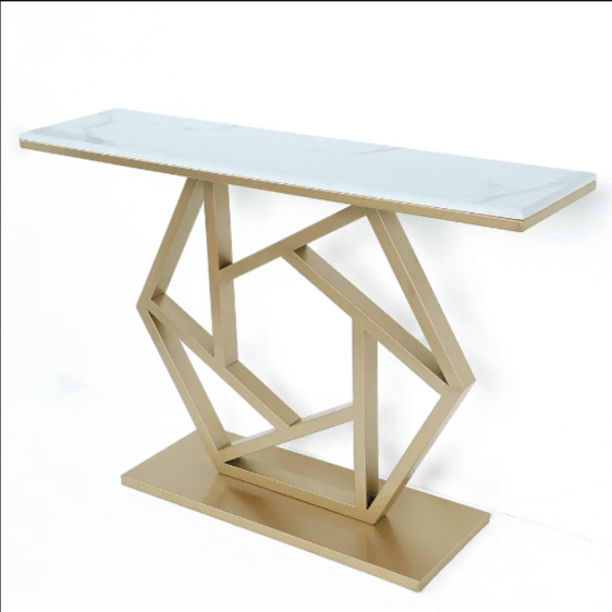Quadratic Living Lounge Drawing Room Console Table | Not Sale FB | Waseeh Pakistan