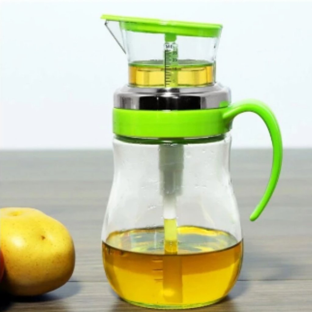 Quantify Glass Oil Jug (600ml) | kitchen item | Waseeh Pakistan