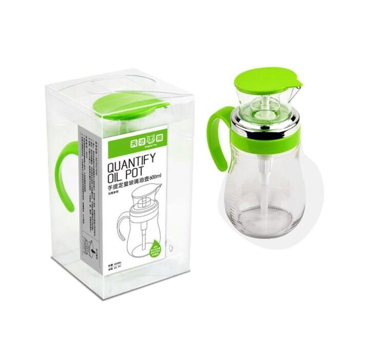 Quantify Glass Oil Jug (600ml) | kitchen item | Waseeh Pakistan