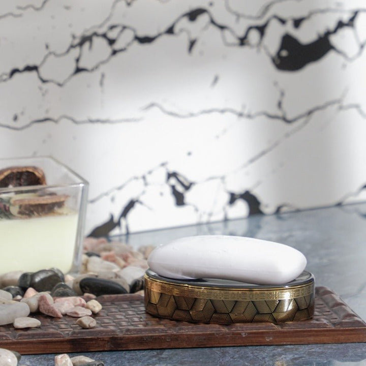 Rabel Gold Bathroom Set | Home Décor | Waseeh Pakistan