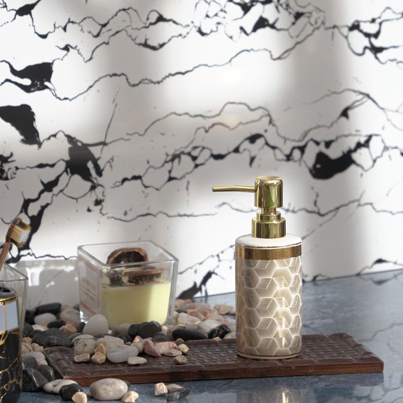 Rabel Gold Bathroom Set | Home Décor | Waseeh Pakistan
