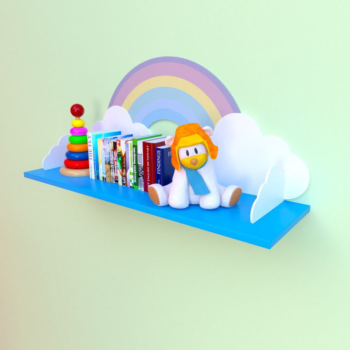 Rainbow Land Kids Bedroom Floating Shelve Decor | Furniture | Waseeh Pakistan