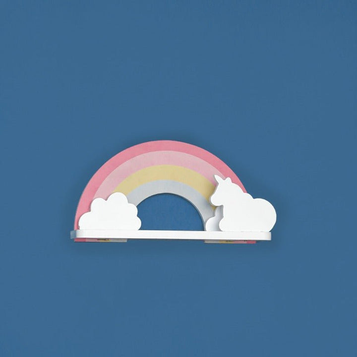 Rainbow Unicorn Kids Bedroom Floating Shelve Decor | Not Sale FB | Waseeh Pakistan