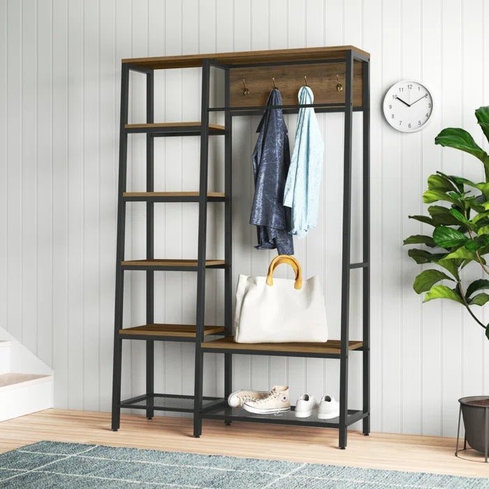 Ravishing Living Bedroom Shoe Coat Hang Storage Organizer Rack Decor | Furniture | Waseeh Pakistan