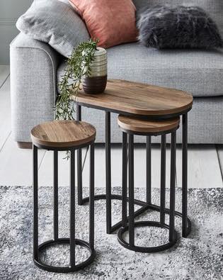 Ravonex Nesting Tables (Set of 3) | Furniture | Waseeh Pakistan