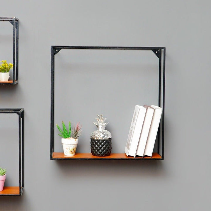 Rectangle Living Lounge Drawing Room Floating Organizer Shelve (Set of 3) - Special | Furniture | Waseeh Pakistan