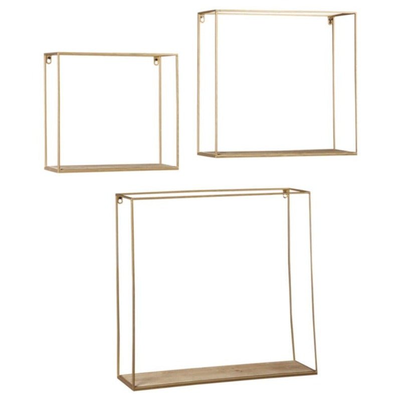 Rectangle Living Lounge Drawing Room Floating Organizer Shelve (Set of 3) - Special | Furniture | Waseeh Pakistan