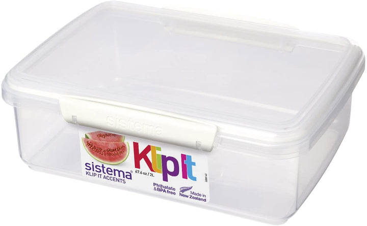 Rectangular Accents Food Lunch Box | Not Sale FB | Waseeh Pakistan