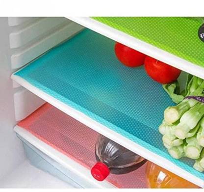 Refrigerator Antibacterial Tailored Mats (4 pcs) | kitchen item | Waseeh Pakistan