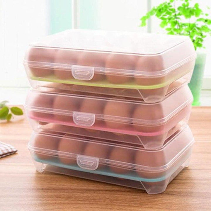 Refrigerator Storage Container (15 Eggs) | kitchen item | Waseeh Pakistan