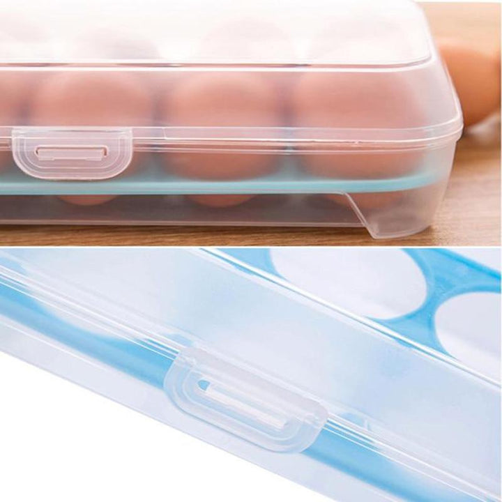 Refrigerator Storage Container (15 Eggs) | kitchen item | Waseeh Pakistan