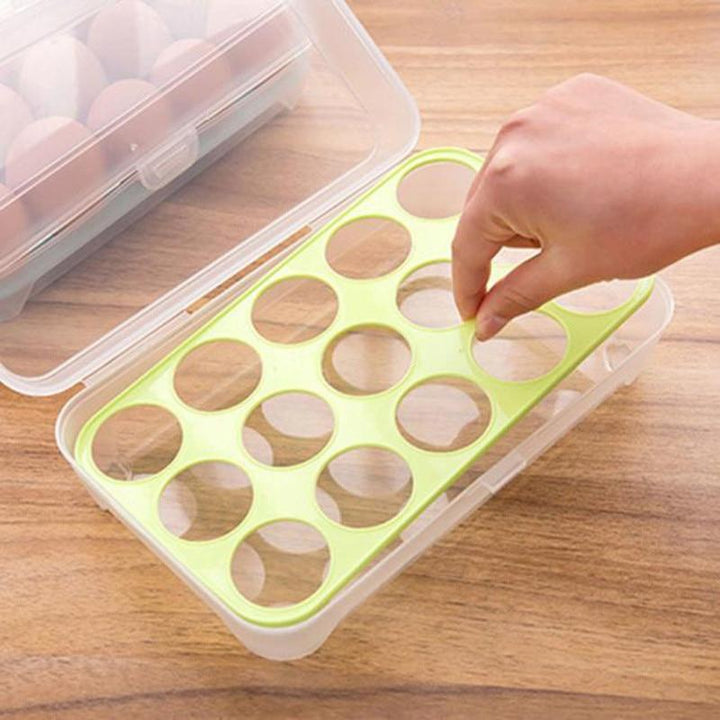 Refrigerator Storage Container (15 Eggs) | kitchen item | Waseeh Pakistan