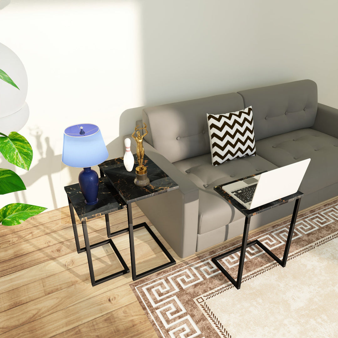 Rendix Nesting Tables (Set of 3) | Furniture | Waseeh Pakistan