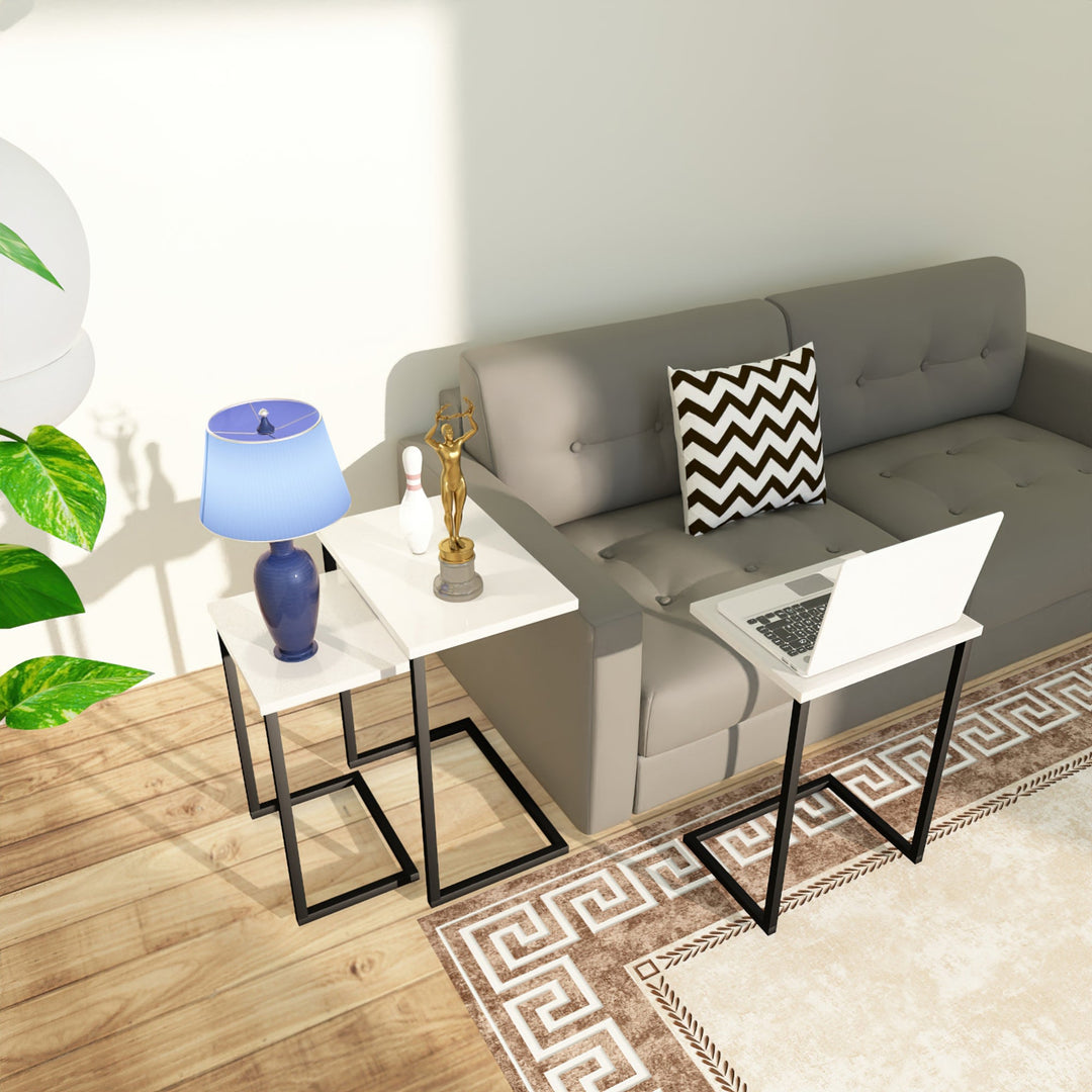 Rendix Nesting Tables (Set of 3) | Furniture | Waseeh Pakistan