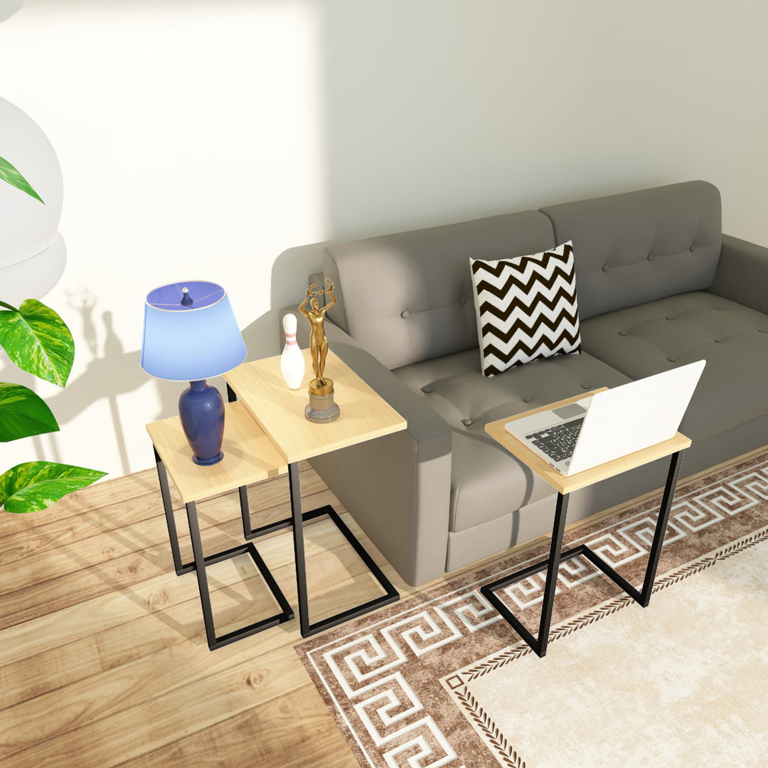 Rendix Nesting Tables (Set of 3) | Furniture | Waseeh Pakistan