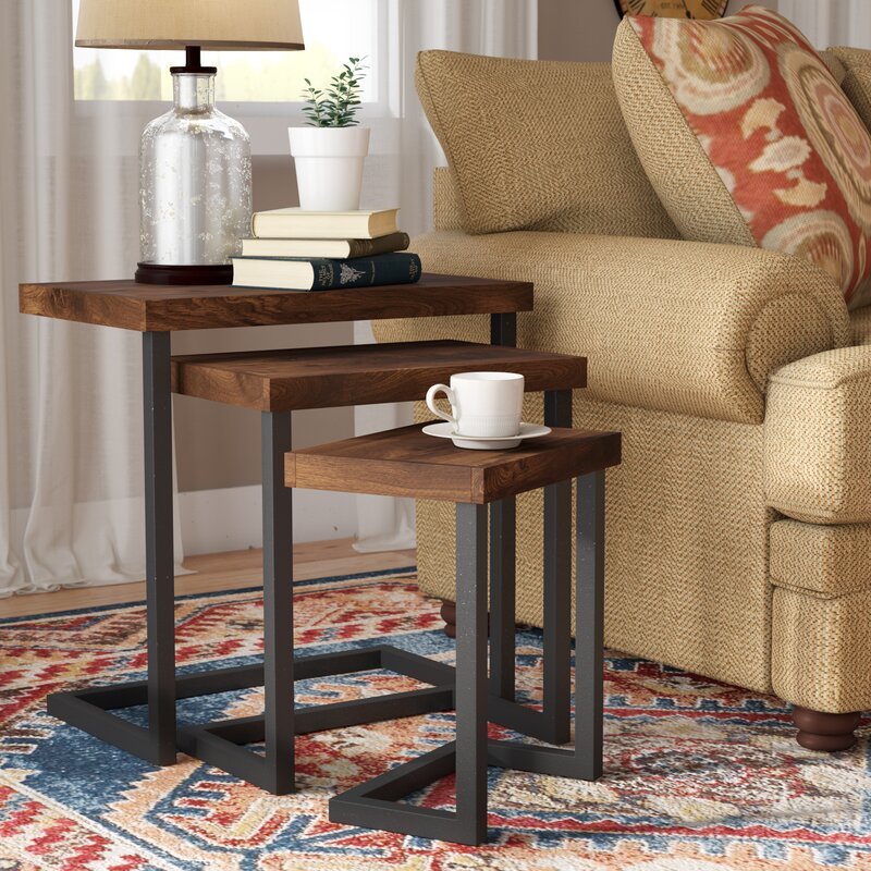 Rendix Nesting Tables (Set of 3) | Furniture | Waseeh Pakistan