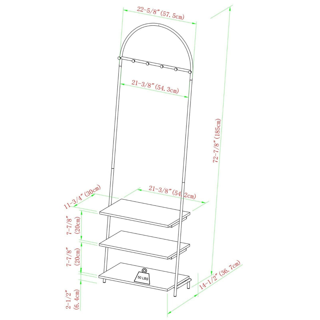 Repeal Living Bedroom Coat Shoe Organizer Storage Rack | Not Sale FB | Waseeh Pakistan