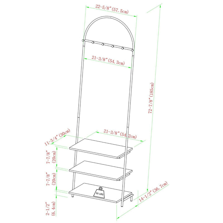 Repeal Living Bedroom Coat Shoe Organizer Storage Rack | Not Sale FB | Waseeh Pakistan