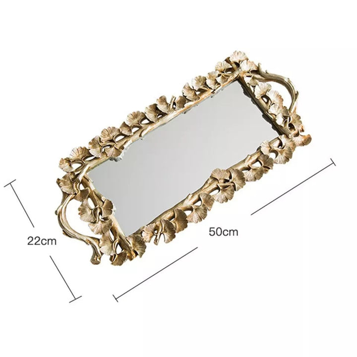Retro Curved Mirror Tray | Home Décor | Waseeh Pakistan