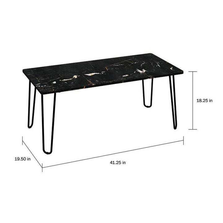 Revoli Living Lounge Center Side Hairpin Side Table | Furniture | Waseeh Pakistan