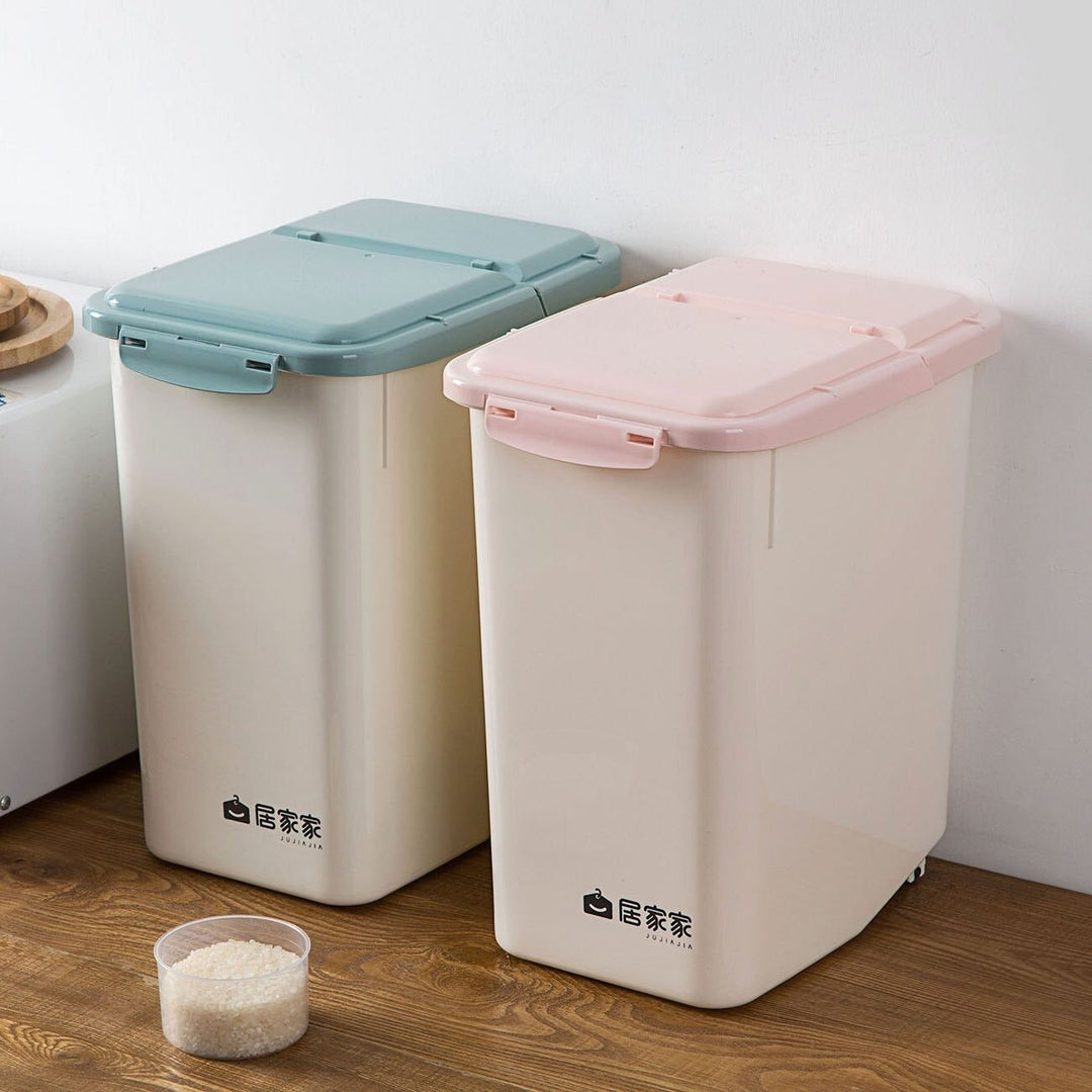 Rice Container Box with Measuring Cup | kitchen item | Waseeh Pakistan