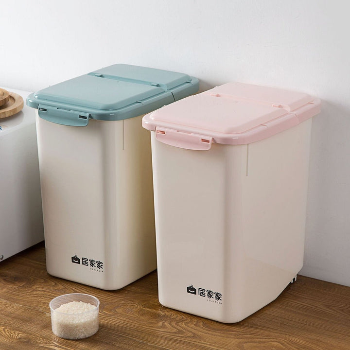 Rice Container Box with Measuring Cup | kitchen item | Waseeh Pakistan