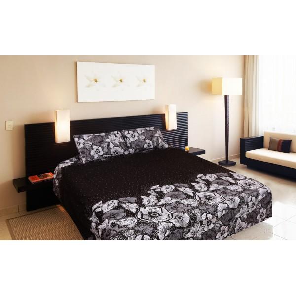 Rich Cotton Double Bed Sheet With 2 Pillow cases - Ecn024 | Home Décor | Waseeh Pakistan