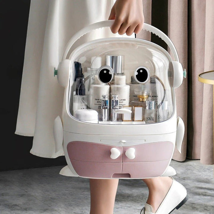 Rocky Penguin &amp; Kitty cosmetic organizer | Fashion Point | Waseeh Pakistan