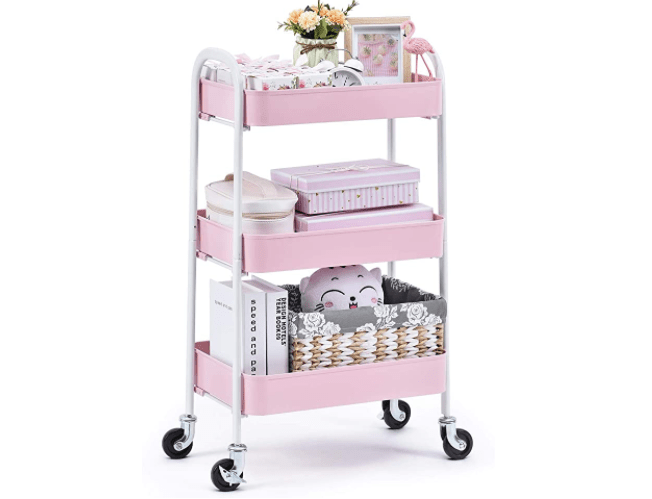 Rolling Zone Kitchen Cart Trolley (3-Tier) | Furniture | Waseeh Pakistan