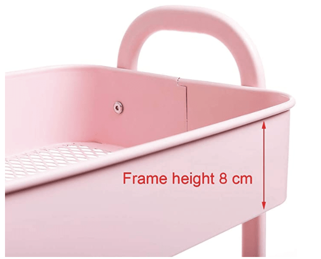 Rolling Zone Kitchen Cart Trolley (3-Tier) | Furniture | Waseeh Pakistan