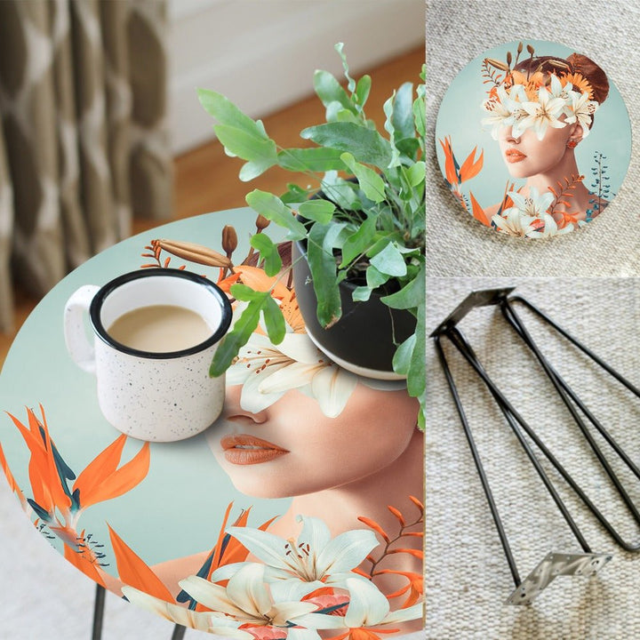 Roman Azalea Living Lounge Center Side Hairpin Table | Furniture | Waseeh Pakistan