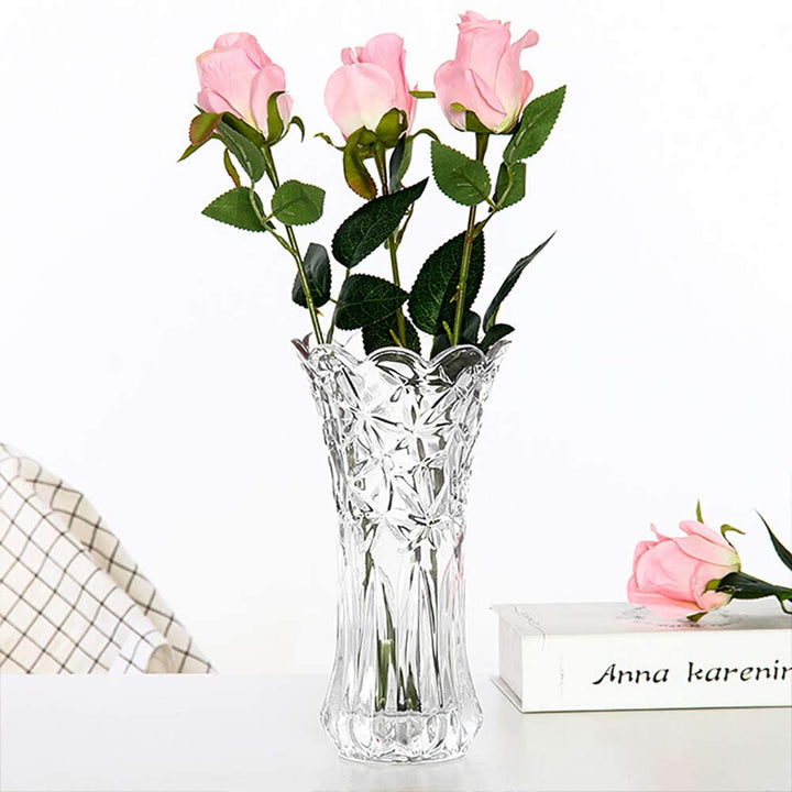Rong Shan Glass Vase | Home Décor | Waseeh Pakistan