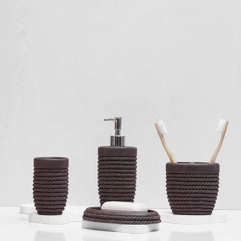 Rope Round Bathroom Set | Home Décor | Waseeh Pakistan