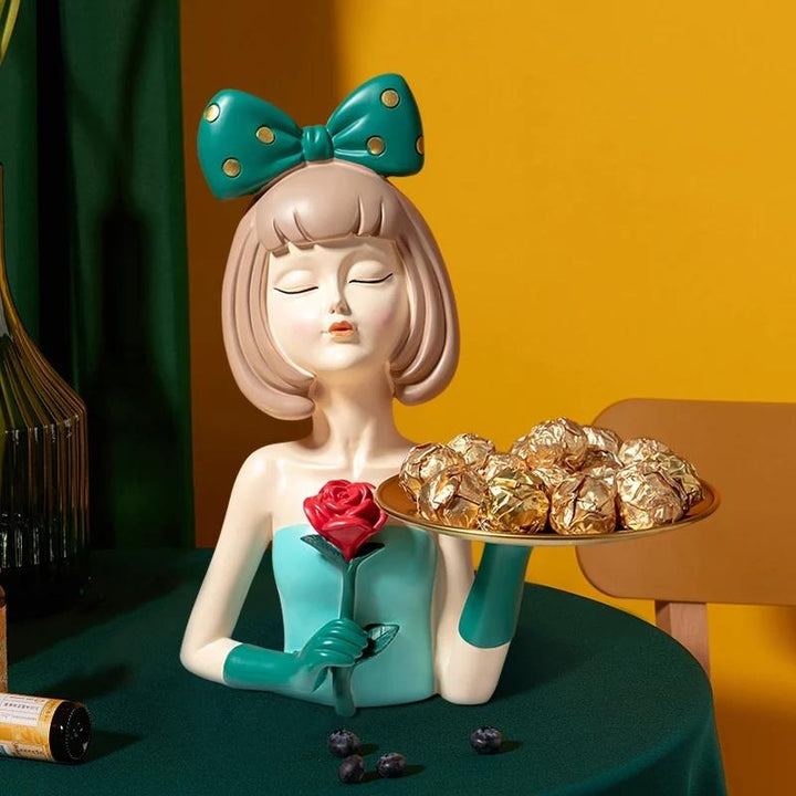 Rosie Girl Sculpture Decor | Home Décor | Waseeh Pakistan