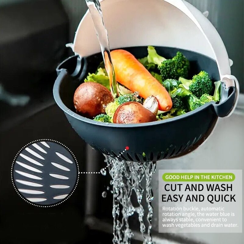 Rotary Vegetable Cutter with Drainer | kitchen item | Waseeh Pakistan