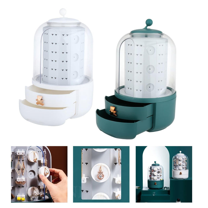 Rotatable Jewelry Organizer | Fashion Point | Waseeh Pakistan
