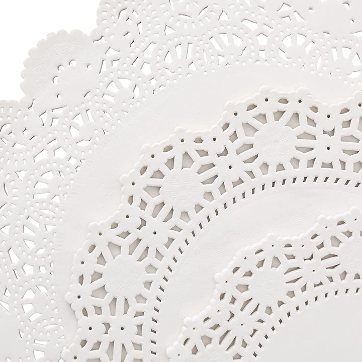Round Lace Paper Doilies Matts (Pack of 5) | kitchen item | Waseeh Pakistan
